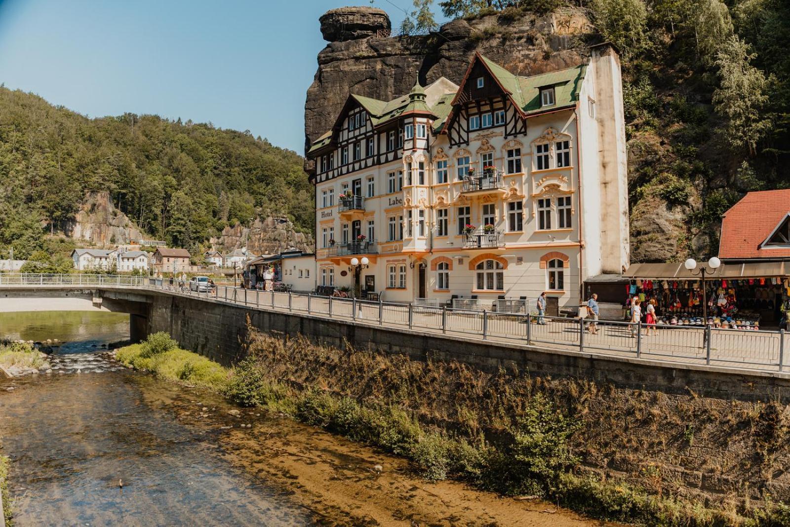 Hotel Labe 흐렌스코 외부 사진