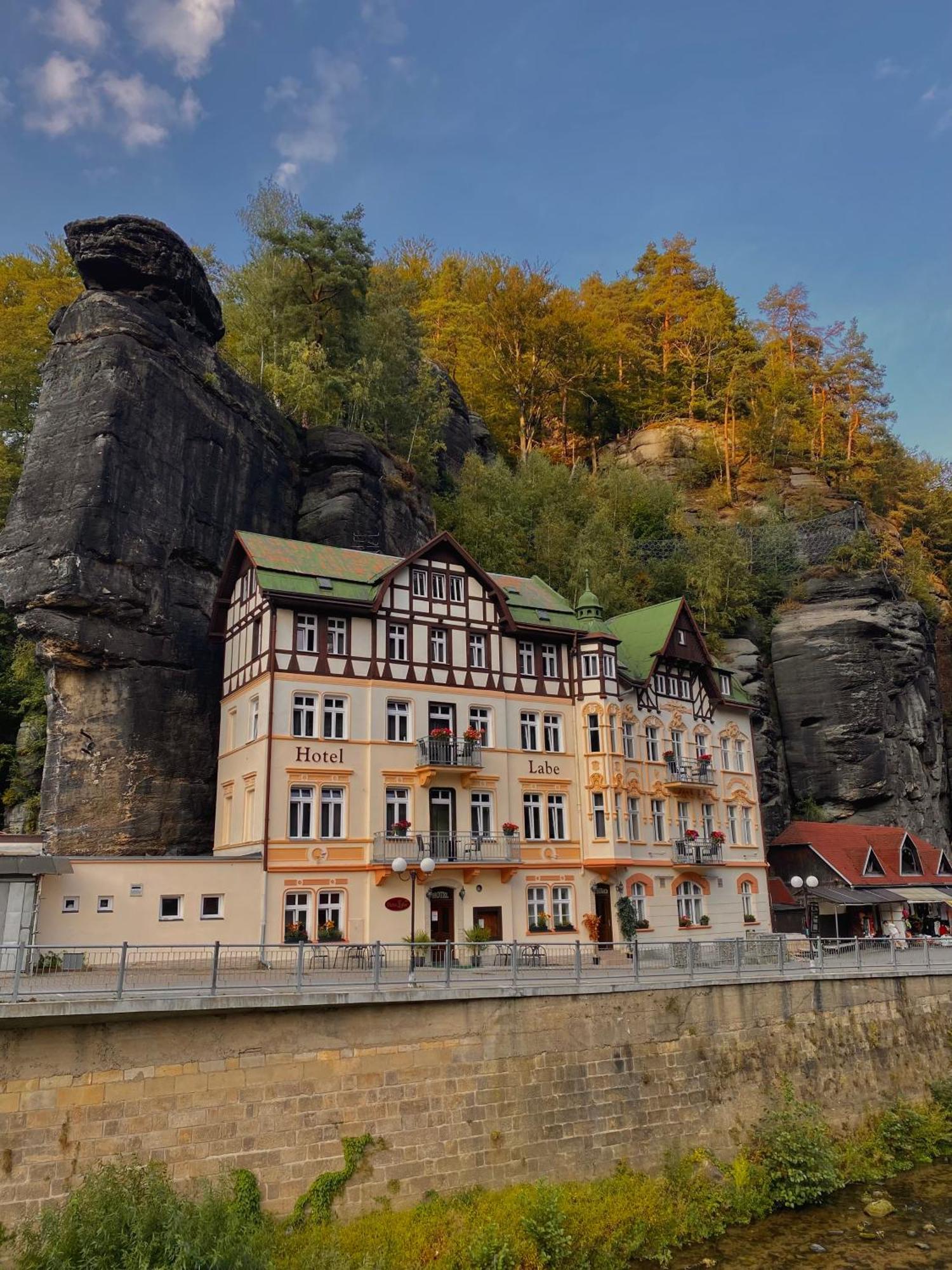 Hotel Labe 흐렌스코 외부 사진